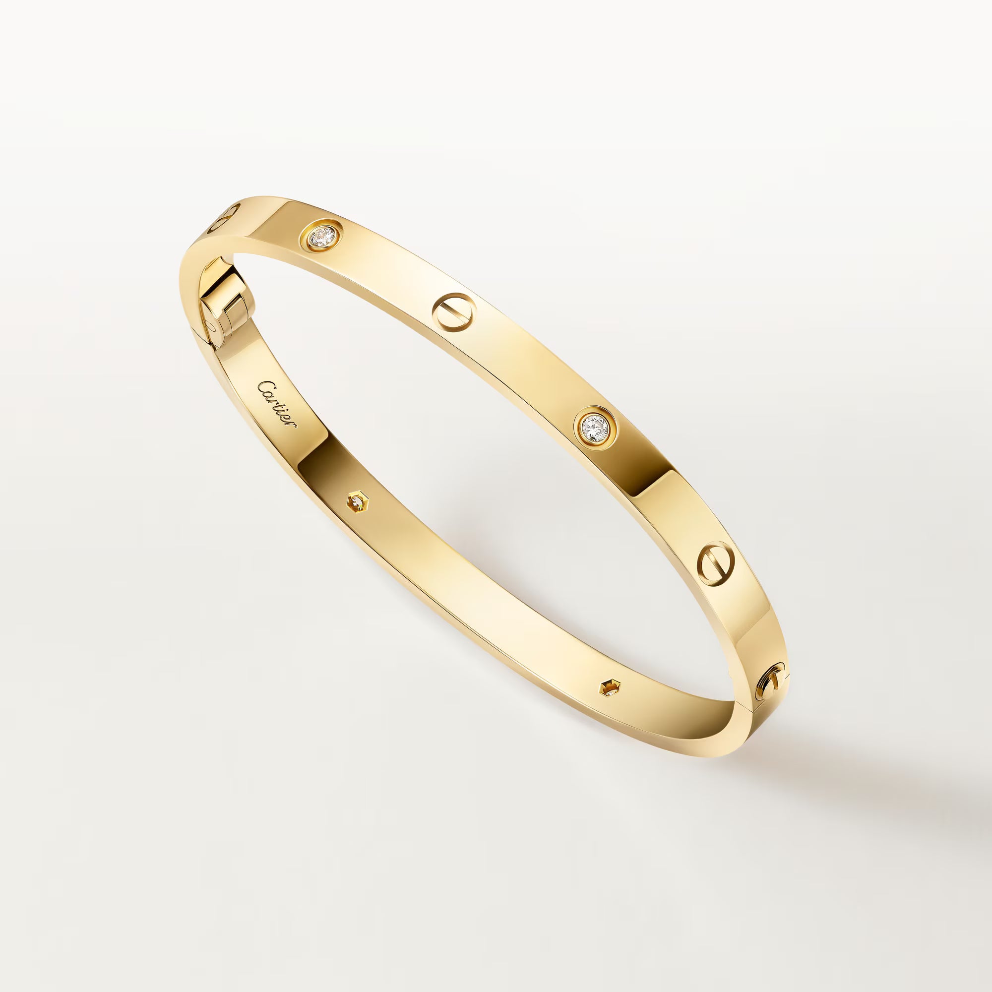 LOVE bracelet, Medium Model - 4 stones