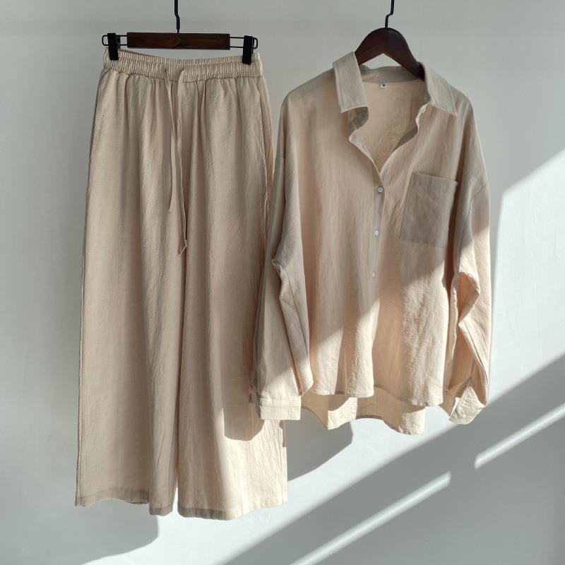 Conjunto Retro de Duas Peças para Descansar