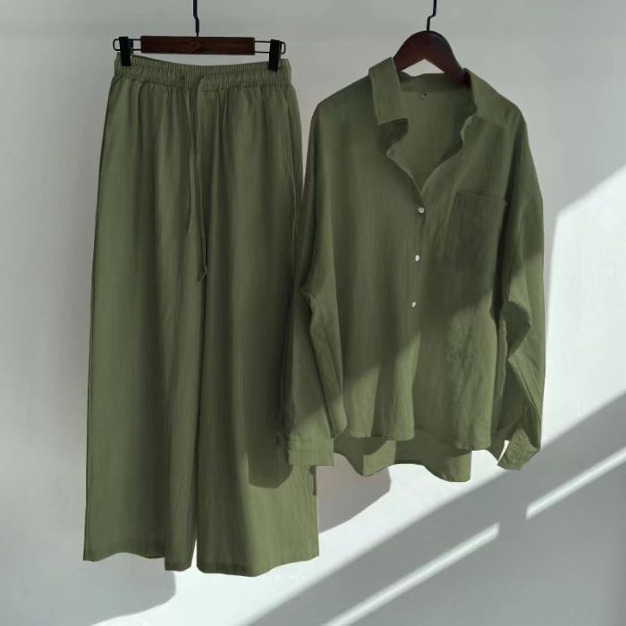 Conjunto Retro de Duas Peças para Descansar