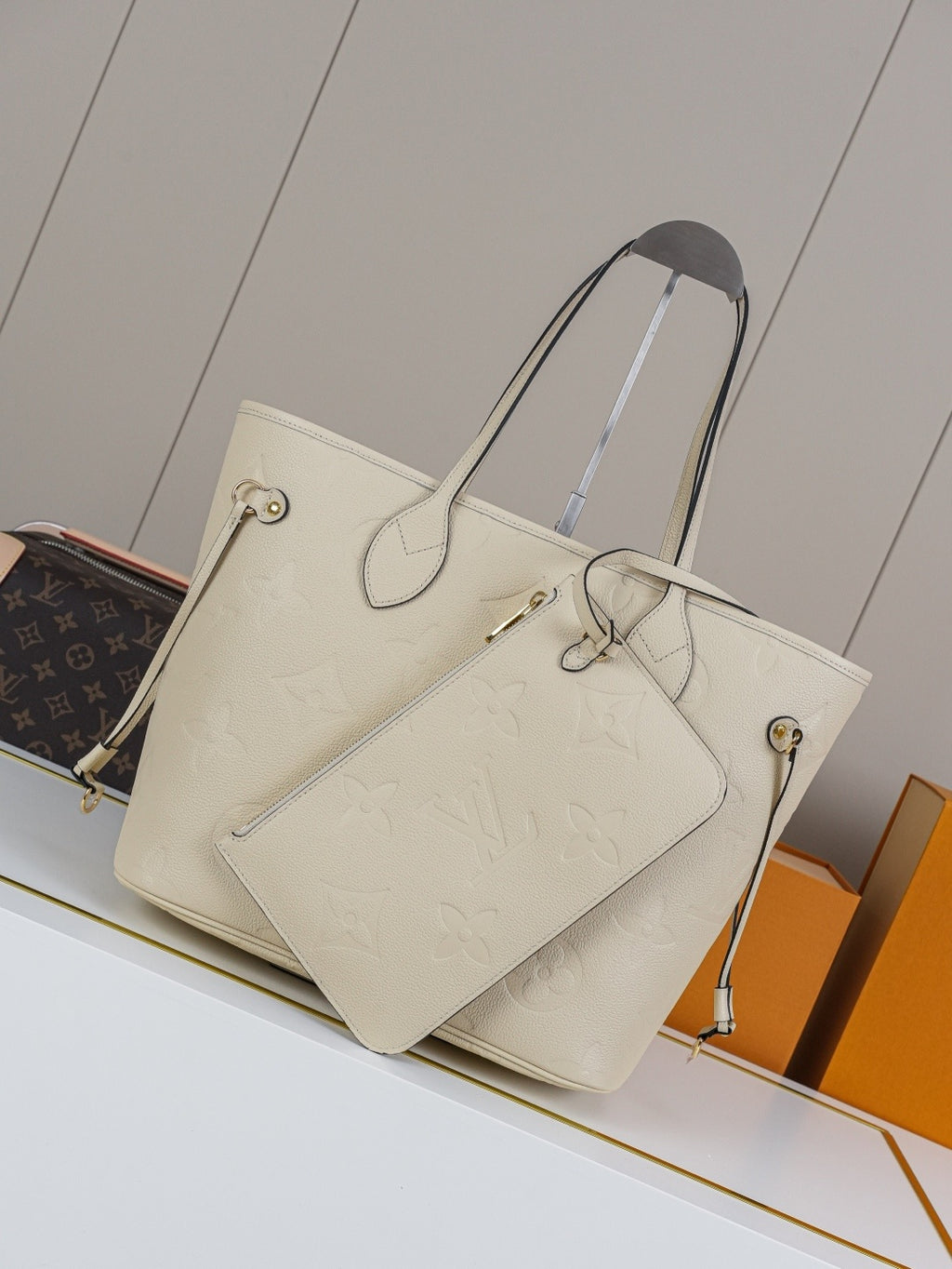 Mala LV Neverfull Monogram Empreinte