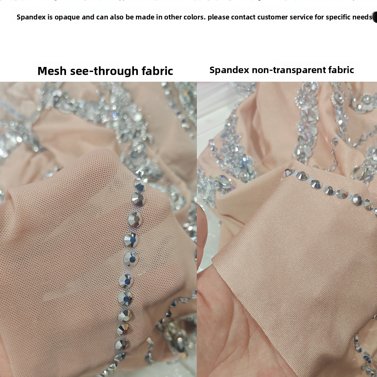 Vestido de Noite Comprido, Sem Alças, com Aplicações de Strass