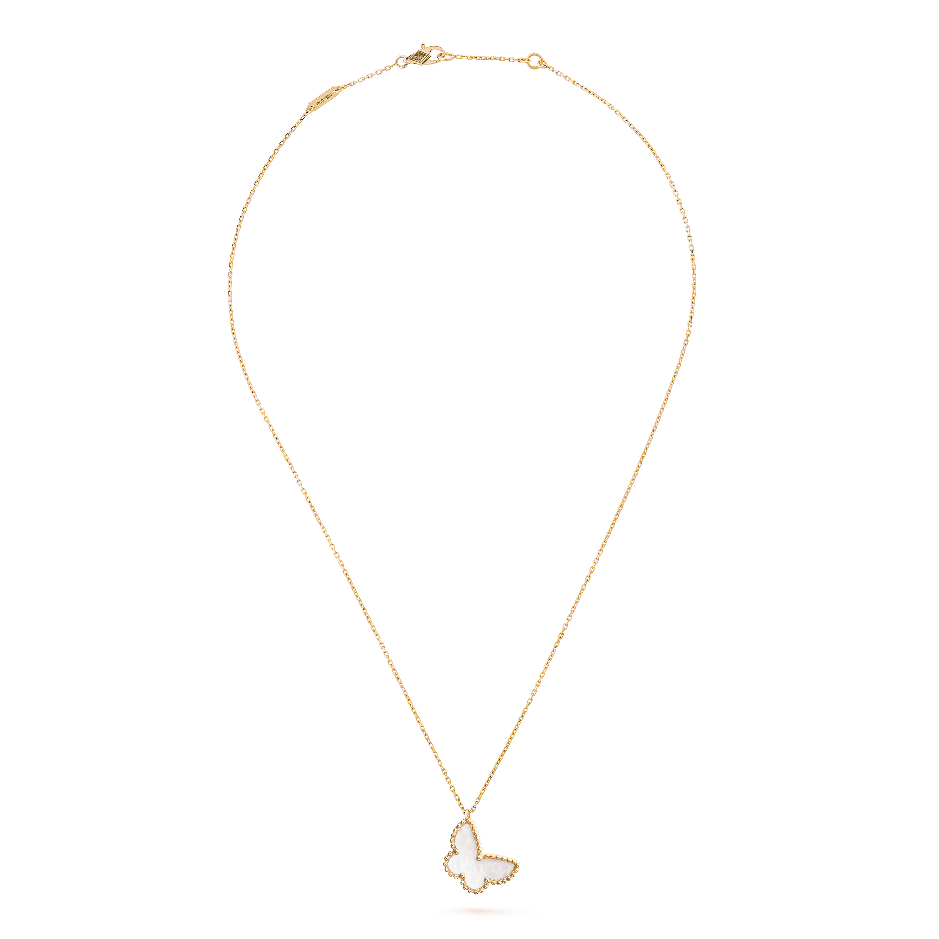 Sweet Butterflies Necklace - Mother-of-pearl
