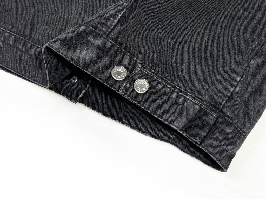 Casaco de Ganga Preto Balenciaga