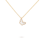 Sweet Butterflies Necklace - Mother-of-pearl