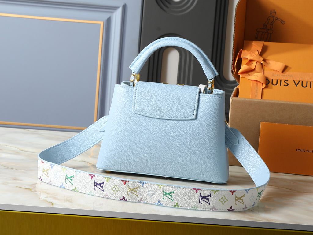 LV Capucines BB – Azul Bebé