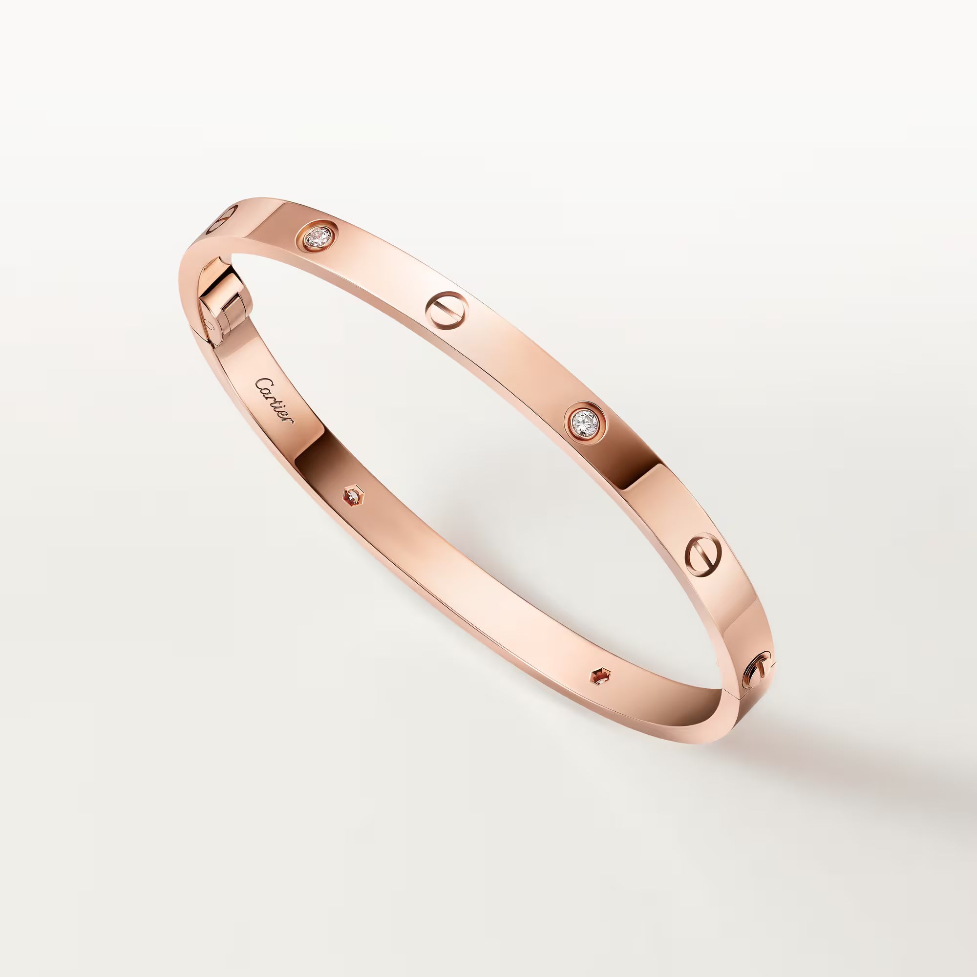 LOVE bracelet, Medium Model - 4 stones