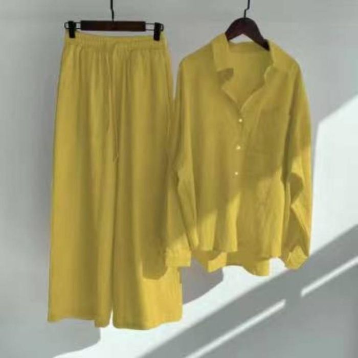 Conjunto Retro de Duas Peças para Descansar