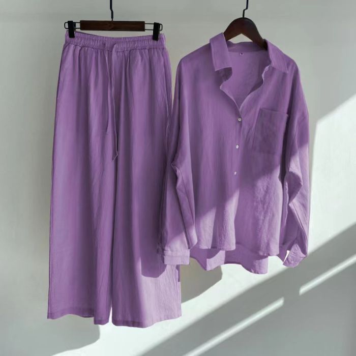 Conjunto Retro de Duas Peças para Descansar