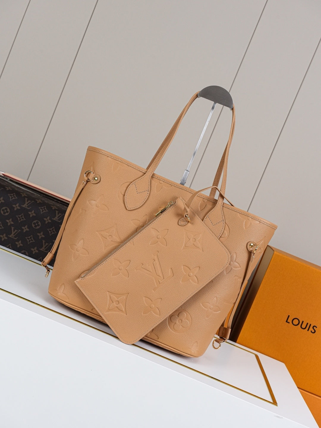 Mala LV Neverfull Monogram Empreinte