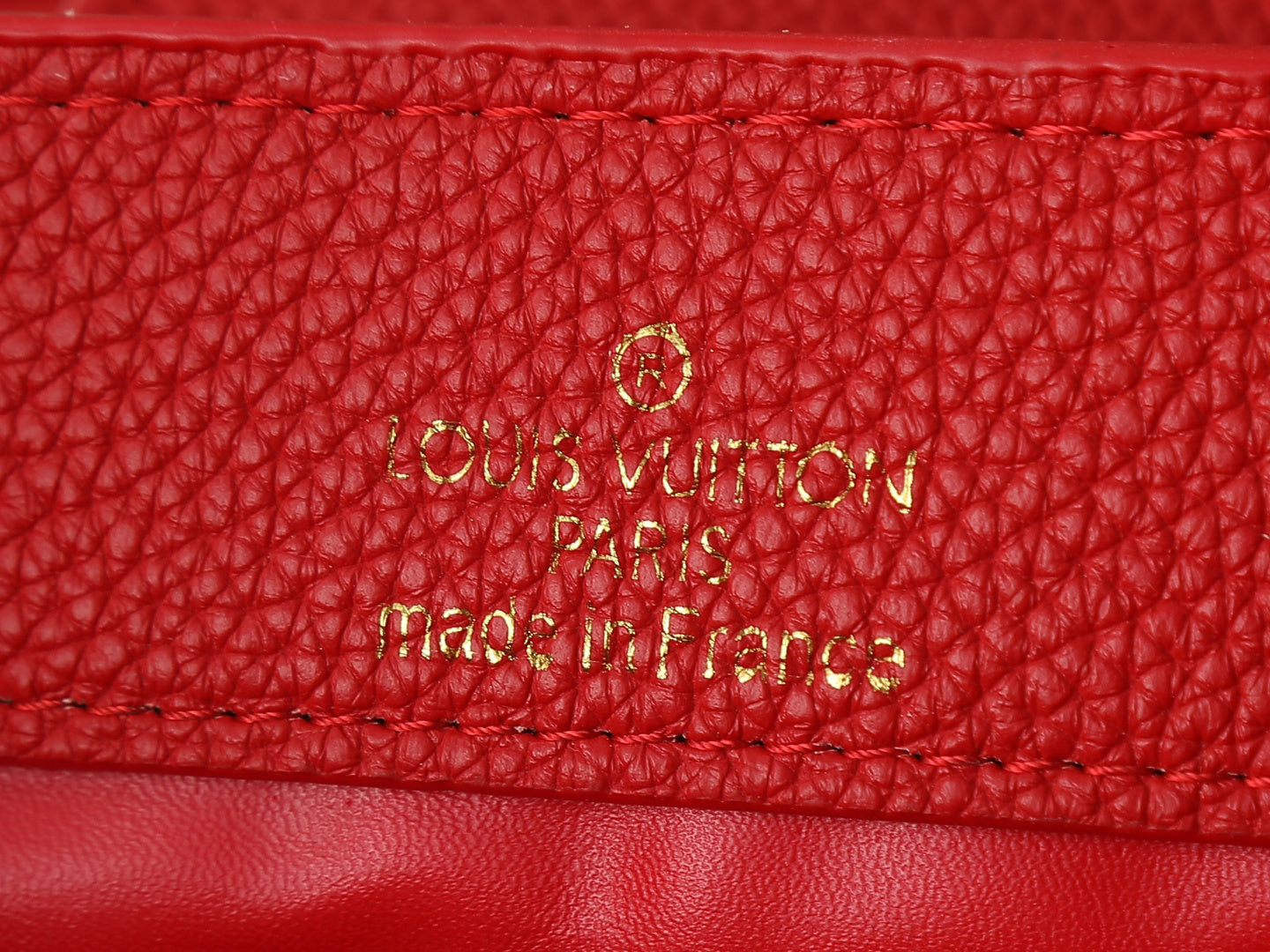 LV Capucines BB – Vermelho