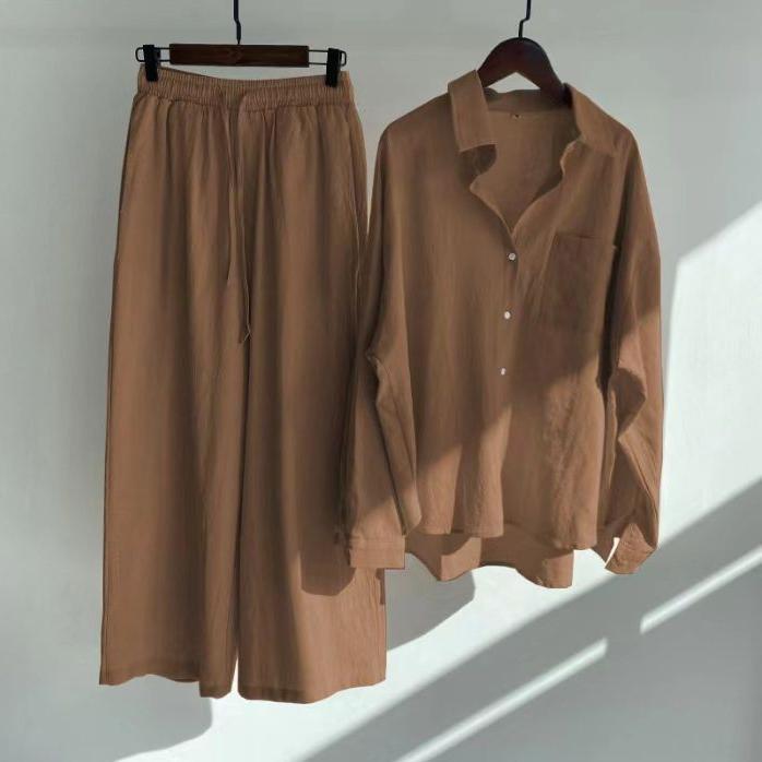 Conjunto Retro de Duas Peças para Descansar