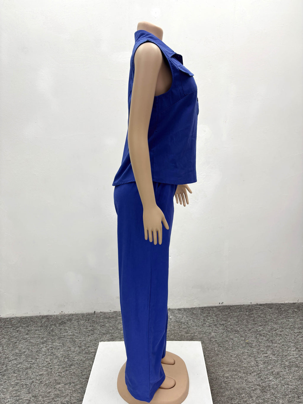 Conjunto de Colete e Calças Casuais para Mulher