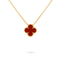 Vintage Alhambra Pendant - Carnelian