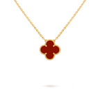 Vintage Alhambra Pendant - Carnelian