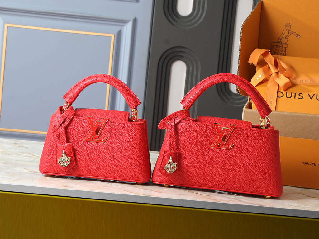 LV Capucines BB – Vermelho