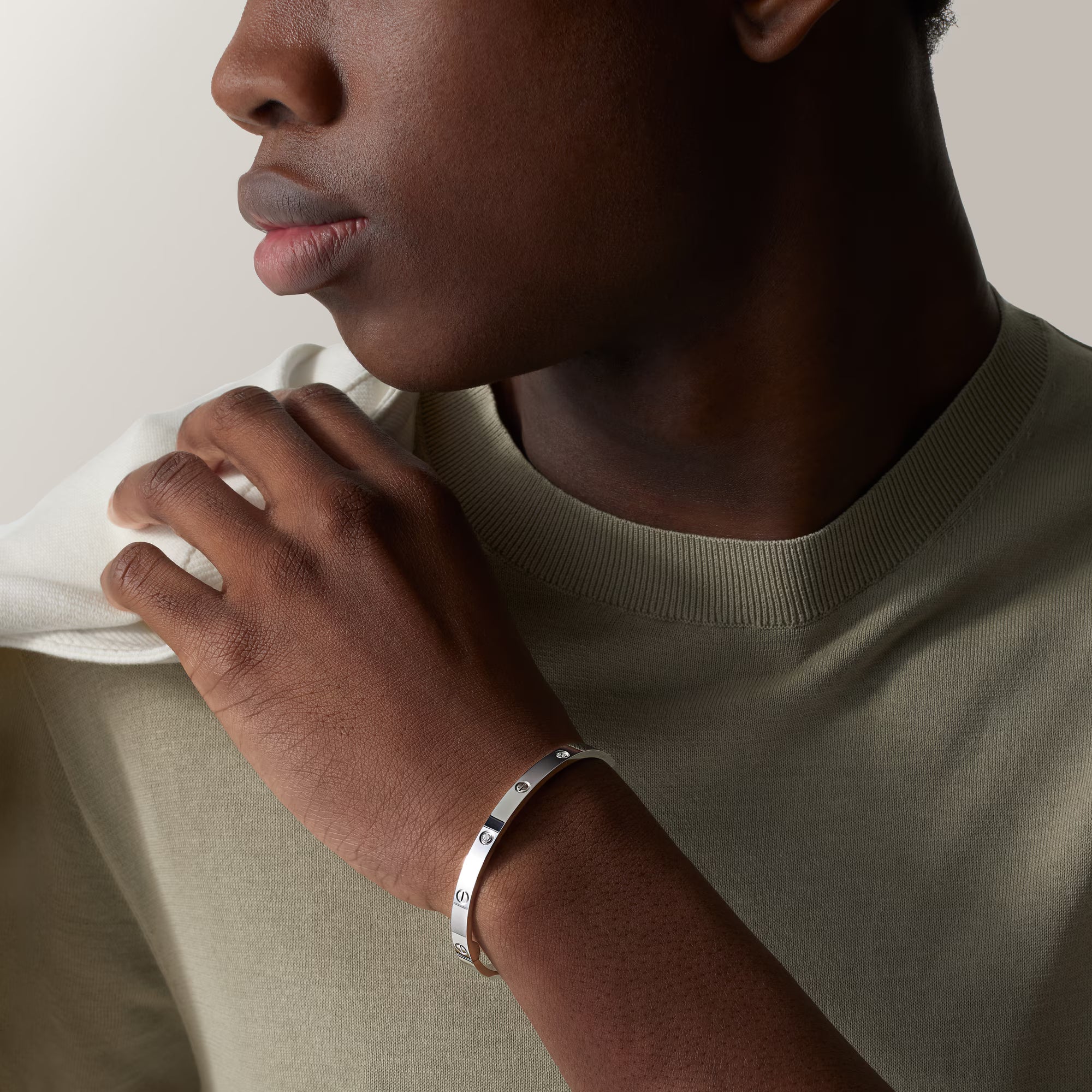 LOVE bracelet, Medium Model - 4 stones