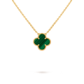 Vintage Alhambra Necklace - Malachite