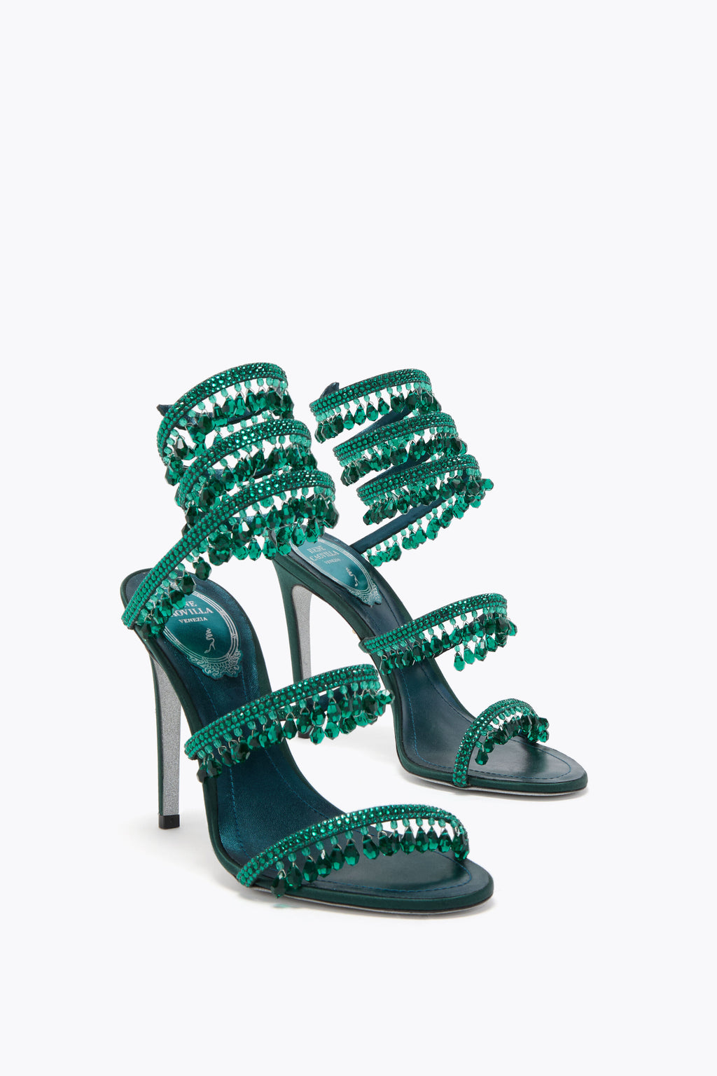 René Caovilla Chandelier Candy Sandal