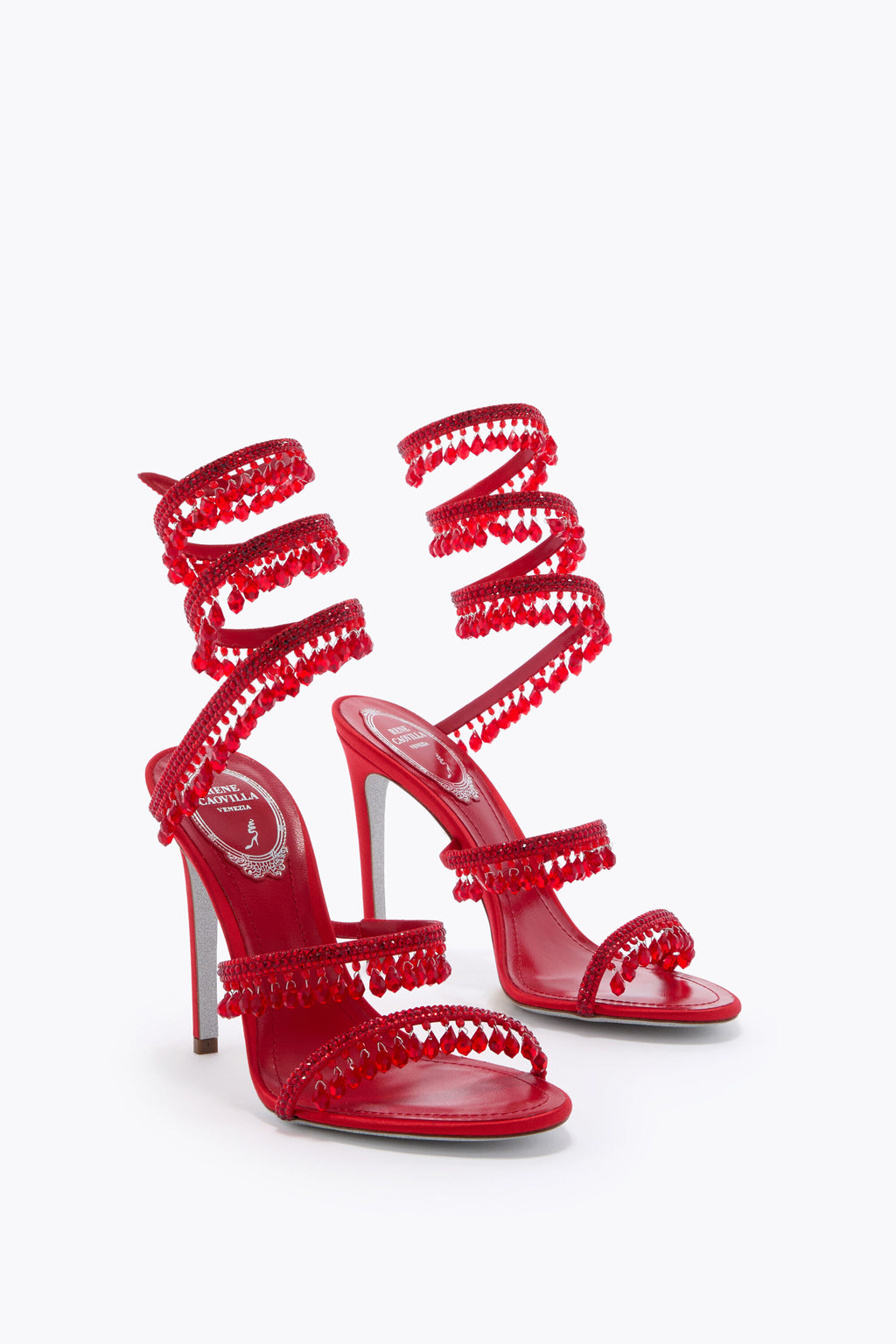 René Caovilla Chandelier Candy Sandal