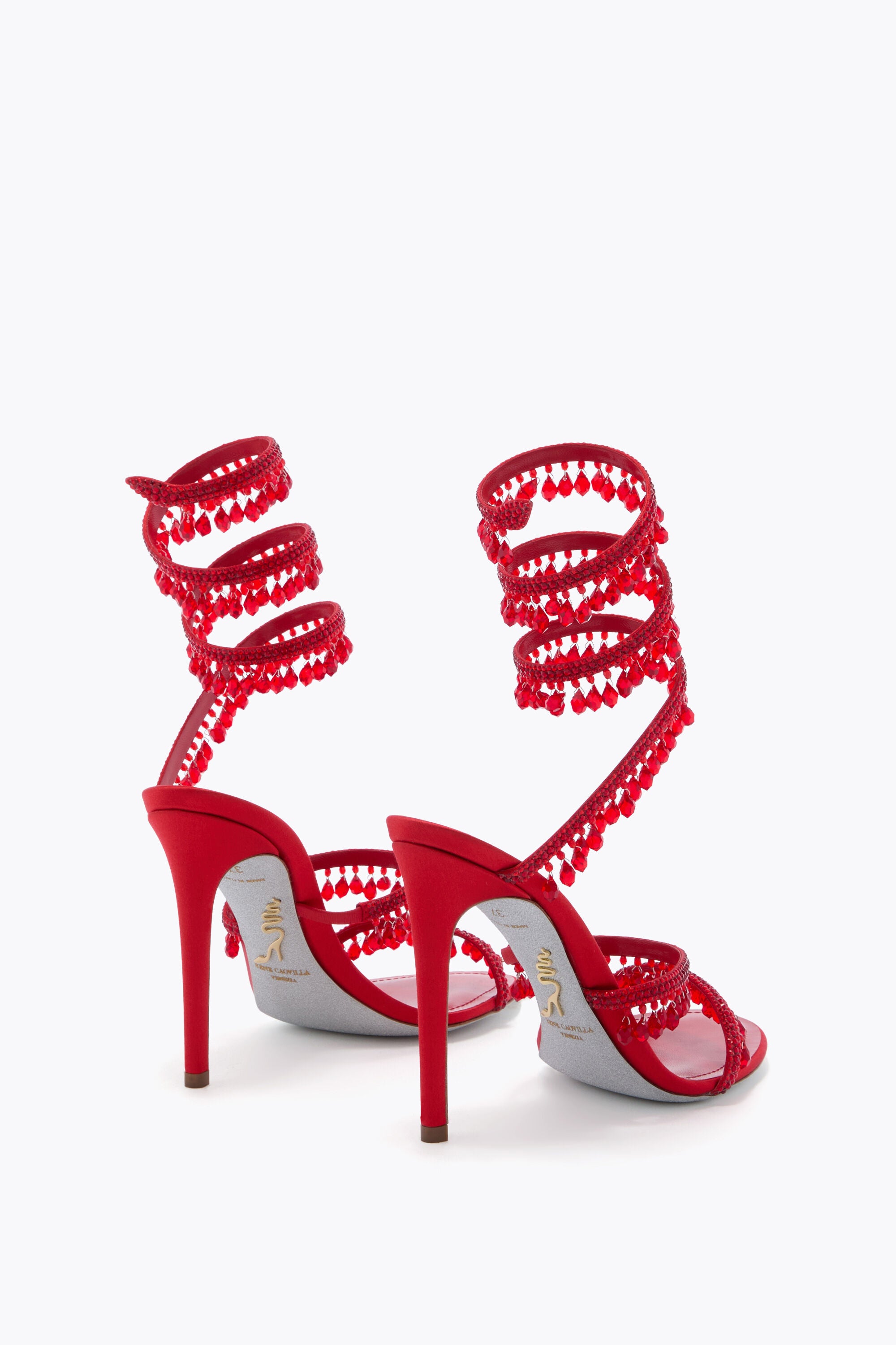 René Caovilla Chandelier Candy Sandal