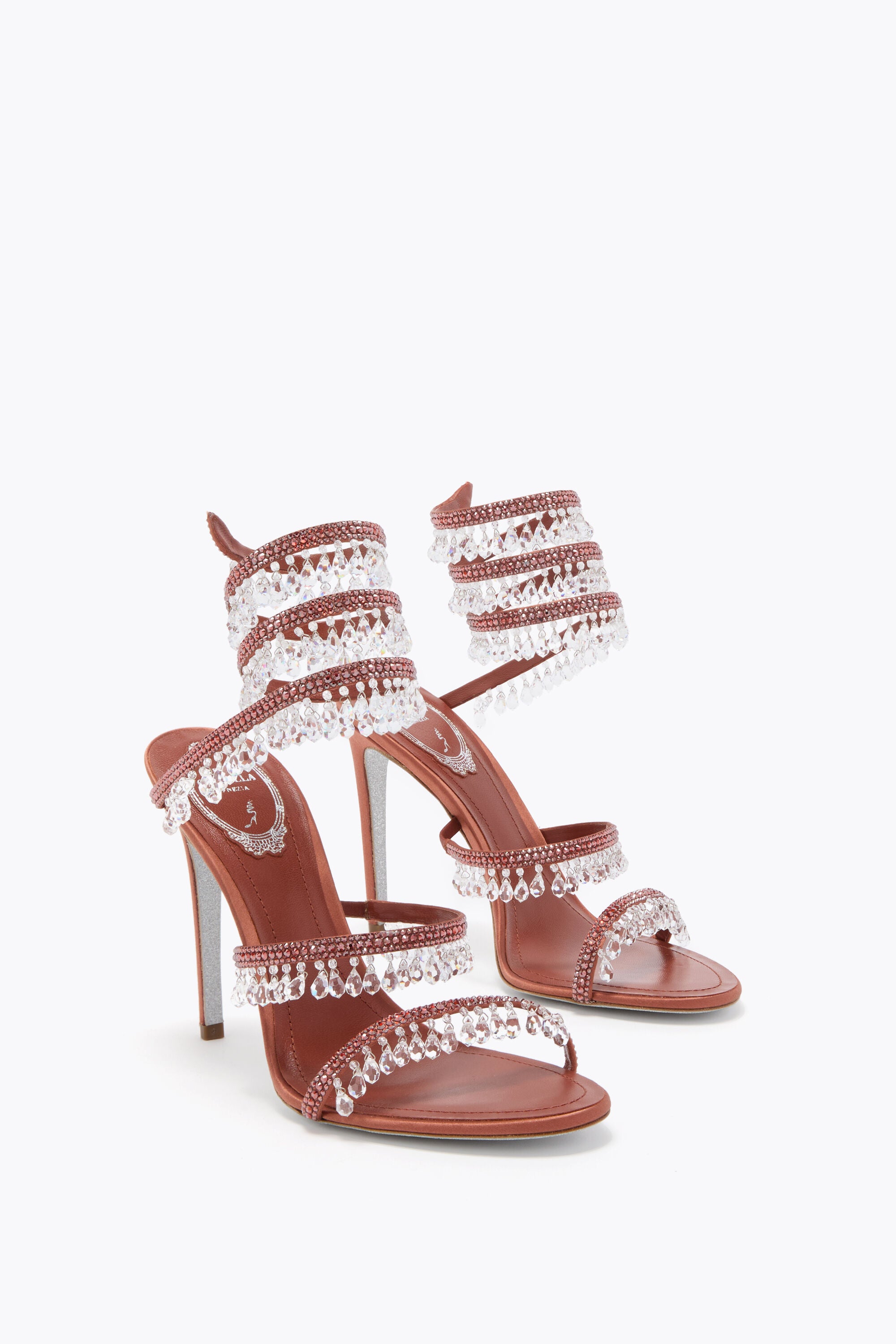 René Caovilla Chandelier Candy Sandal