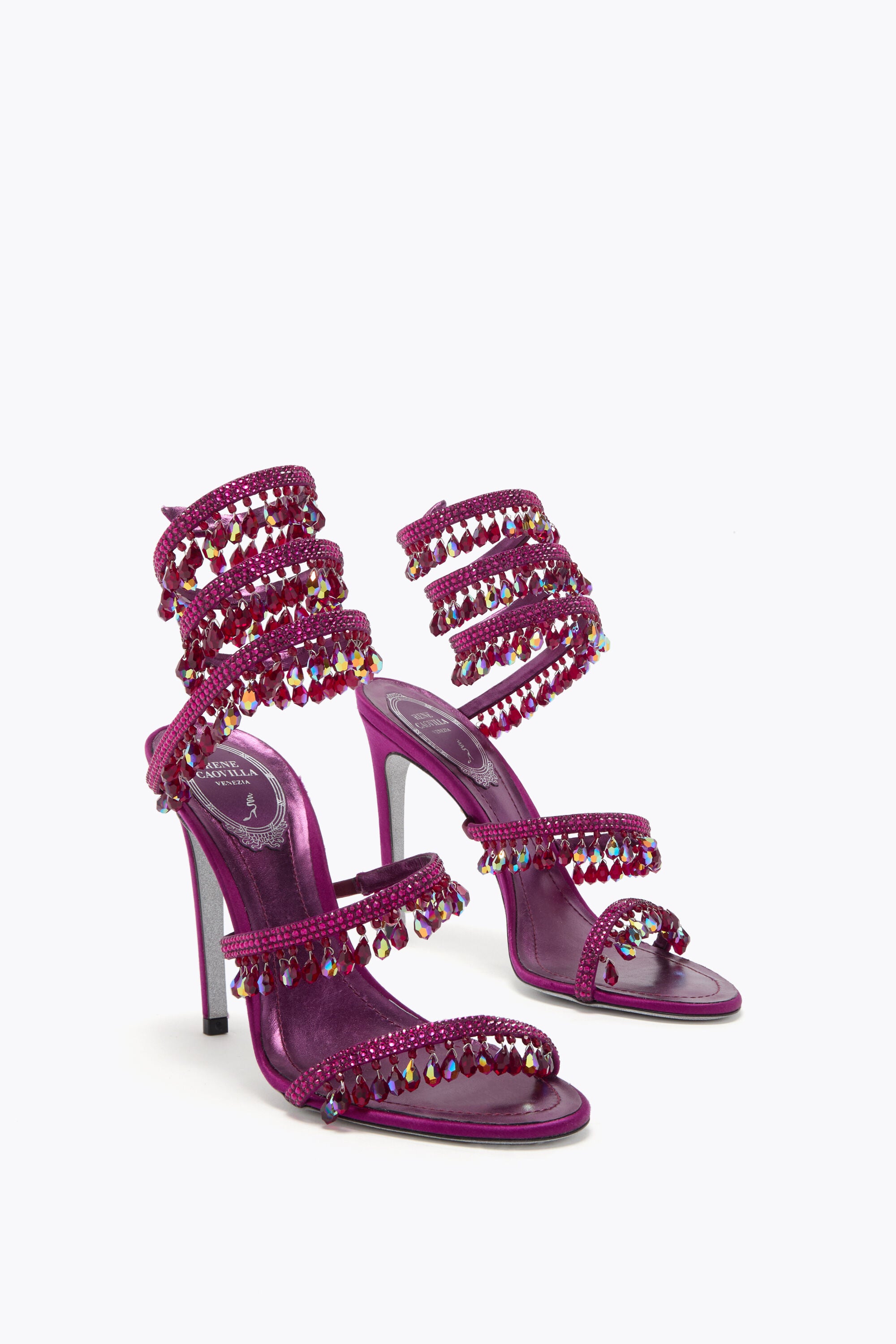 René Caovilla Chandelier Candy Sandal