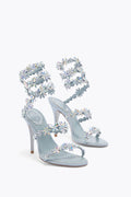 René Caovilla Eden Cerulean Sandal 100