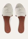 Loro Piana Summer Charms Sandal Suede