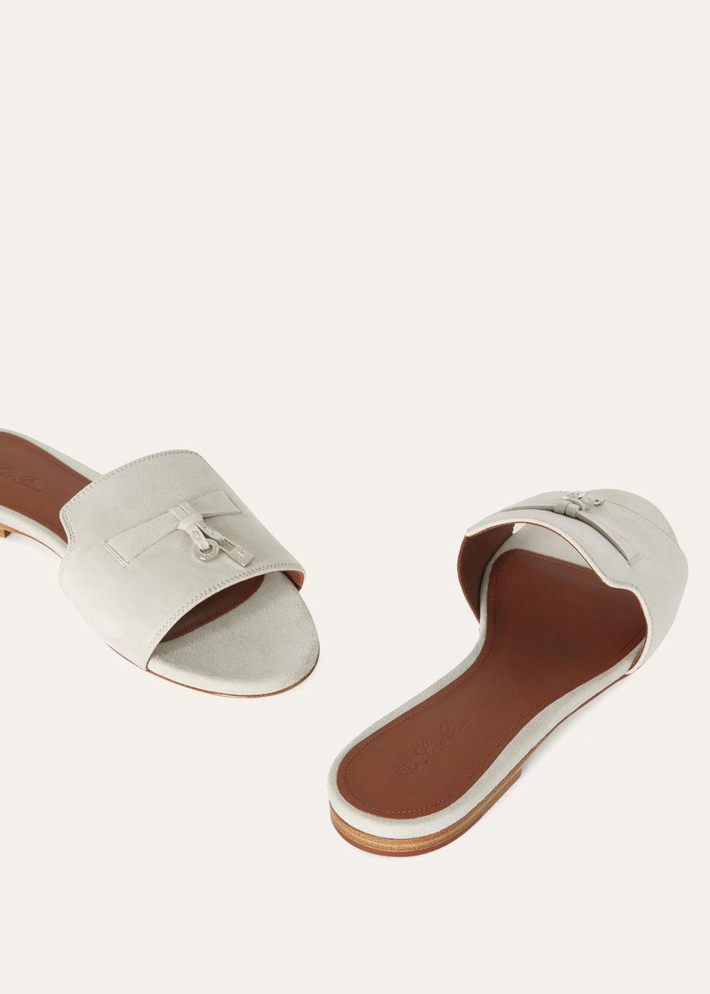 Loro Piana Summer Charms Sandal Suede