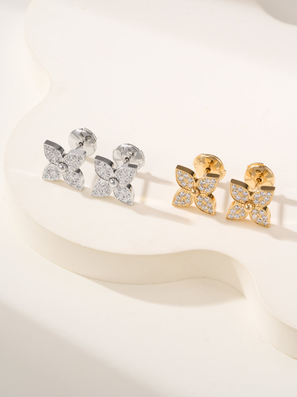 Louis Vuitton Earrings - Gold Plated