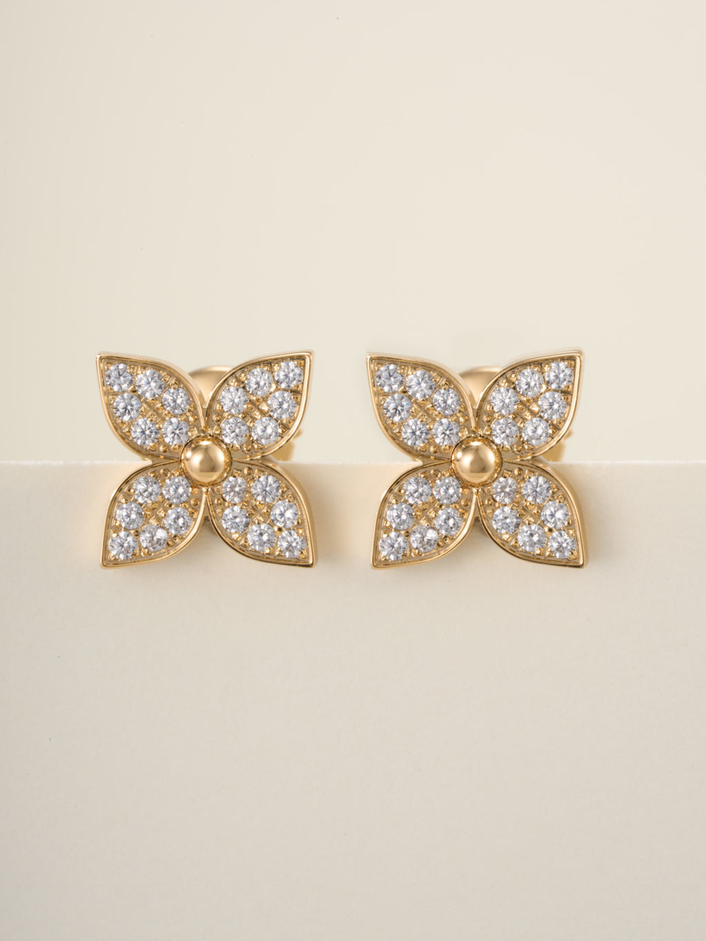 Louis Vuitton Earrings - Gold Plated