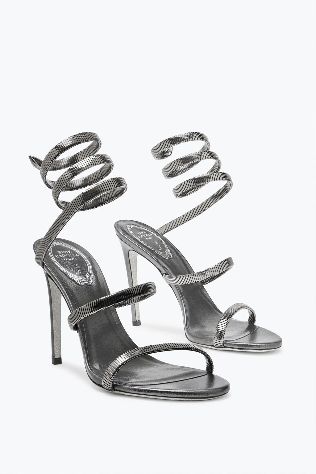 Juniper Gunmetal Sandal 10.5cm