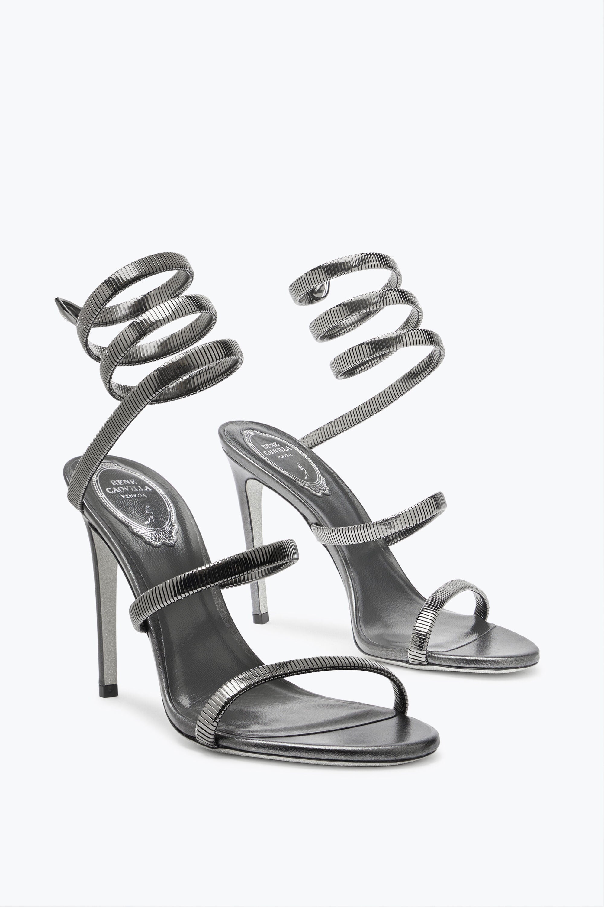 Juniper Gunmetal Sandal 10.5cm