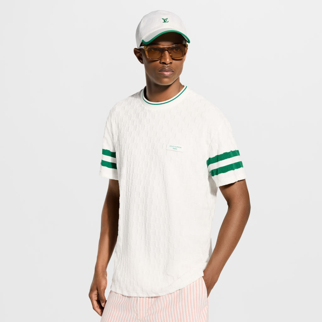 T-Shirt de Ténis Louis Vuitton Damier Terry