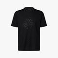 T-shirt Damier em Jacquard com Assinatura LV Bordada