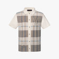Camisa de Manga Curta LV Graphic Jacquard