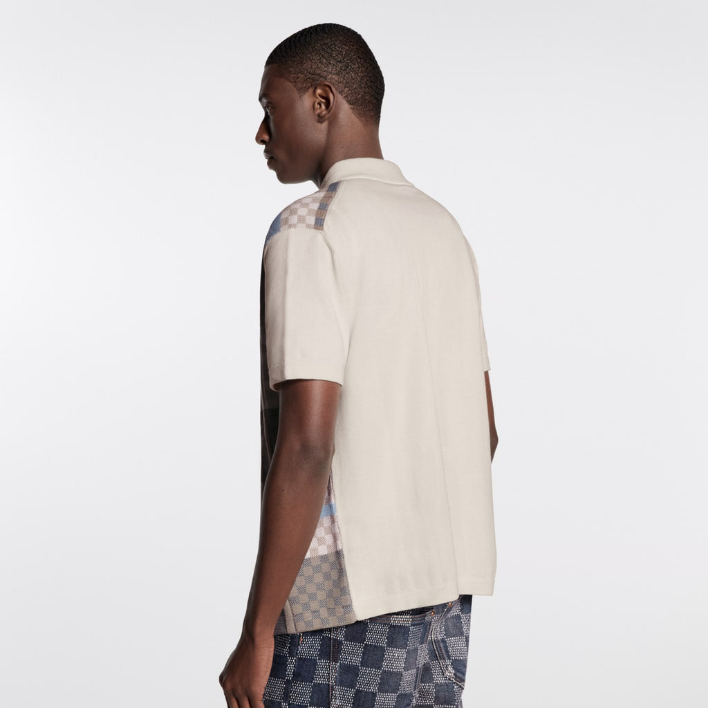 Camisa de Manga Curta LV Graphic Jacquard