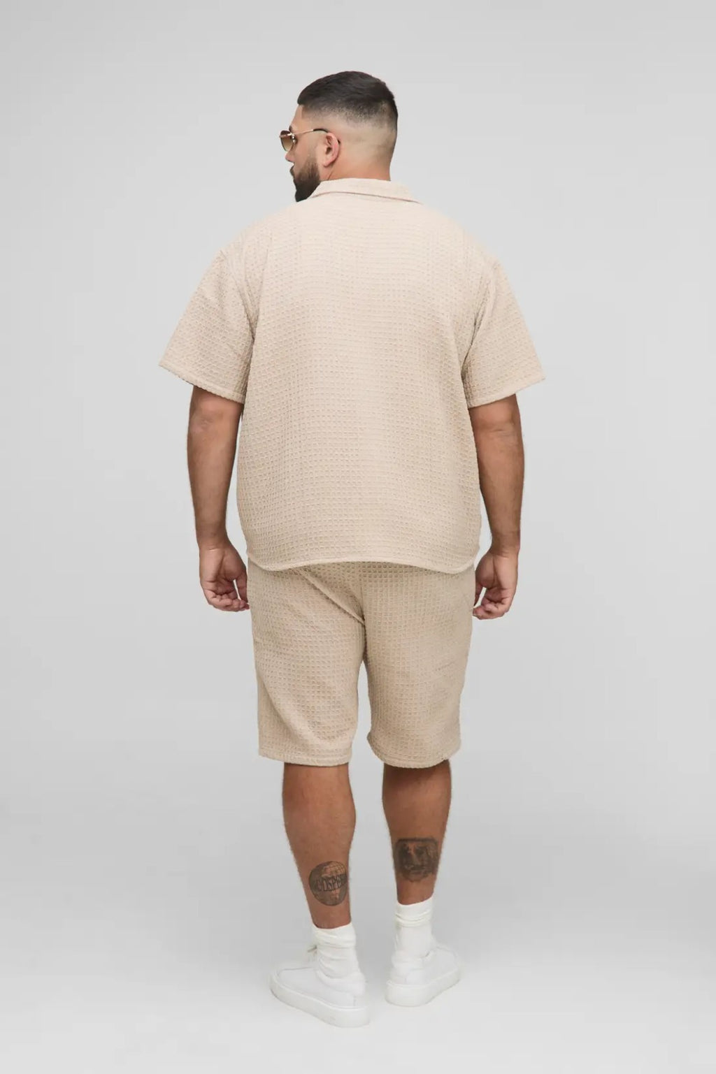 Conjunto de Calções e Camisa de Manga Curta para Homem