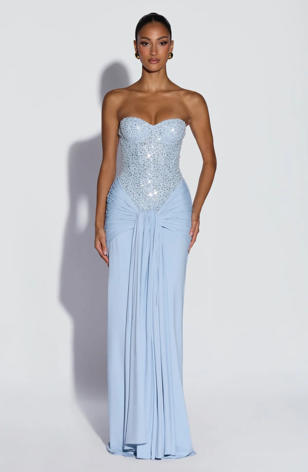 Carina Maxi Dress Blue