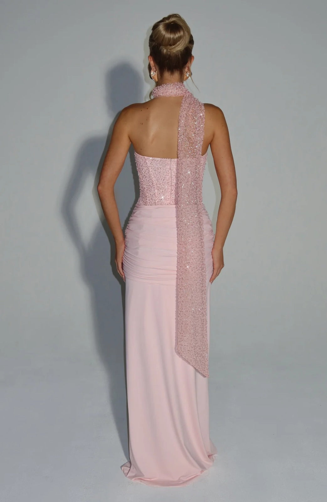 Carina Maxi Dress - Pink