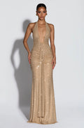 Brianna Rhinestone Evening Dress