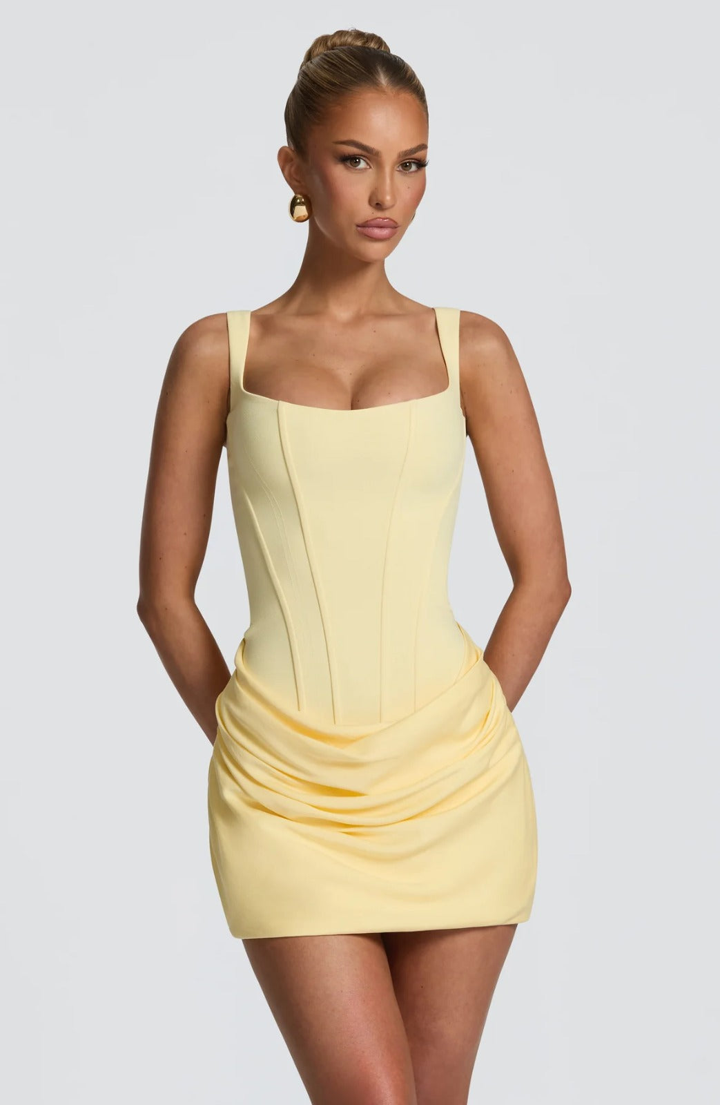 Cornelia Mini Dress - Satin