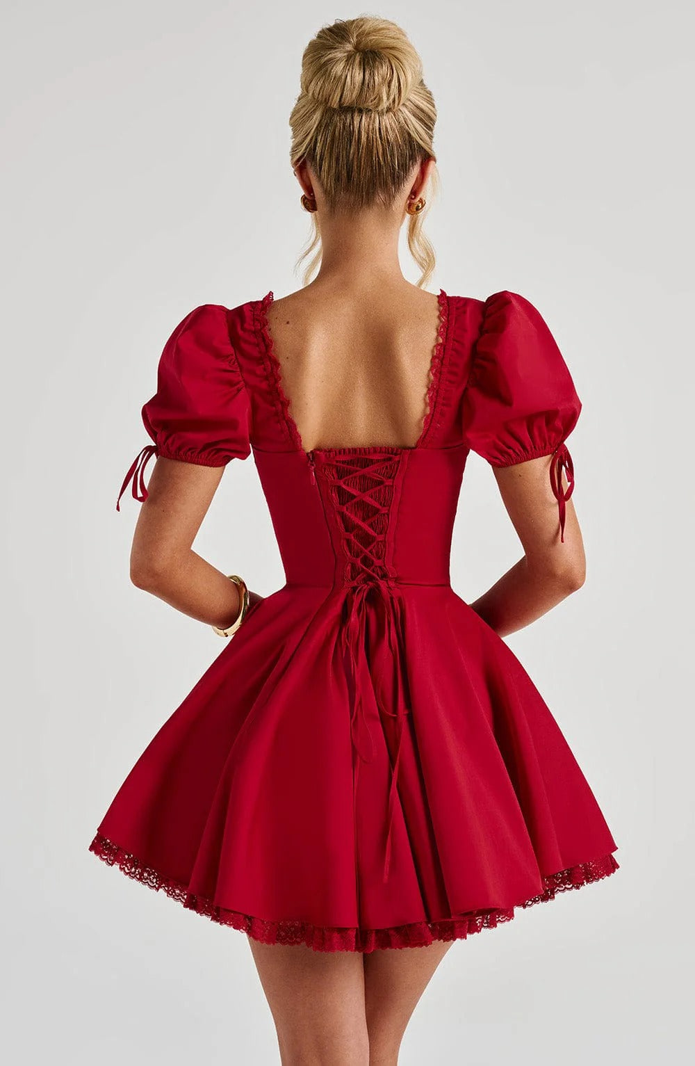 Red Fairy Mini Dress
