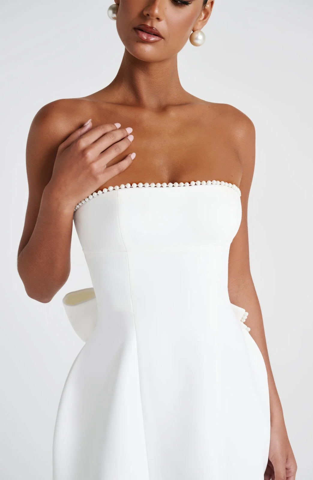 Ashley Strapless Mini Dress