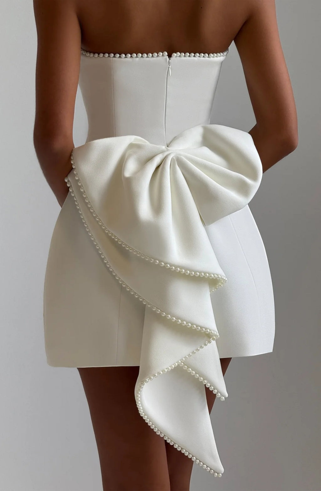 Ashley Strapless Mini Dress