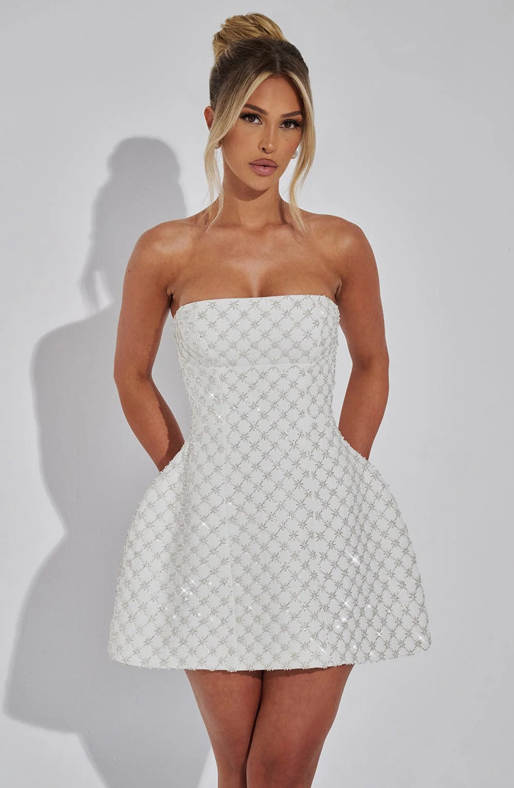 Beatrice Strapless Mini Dress