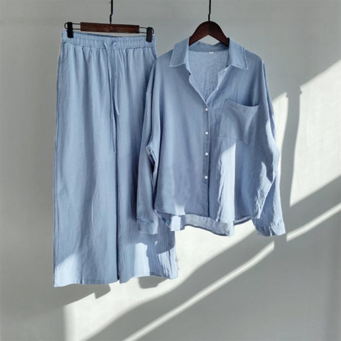 Conjunto Retro de Duas Peças para Descansar