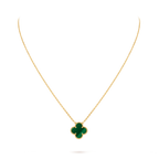 Vintage Alhambra Necklace - Malachite