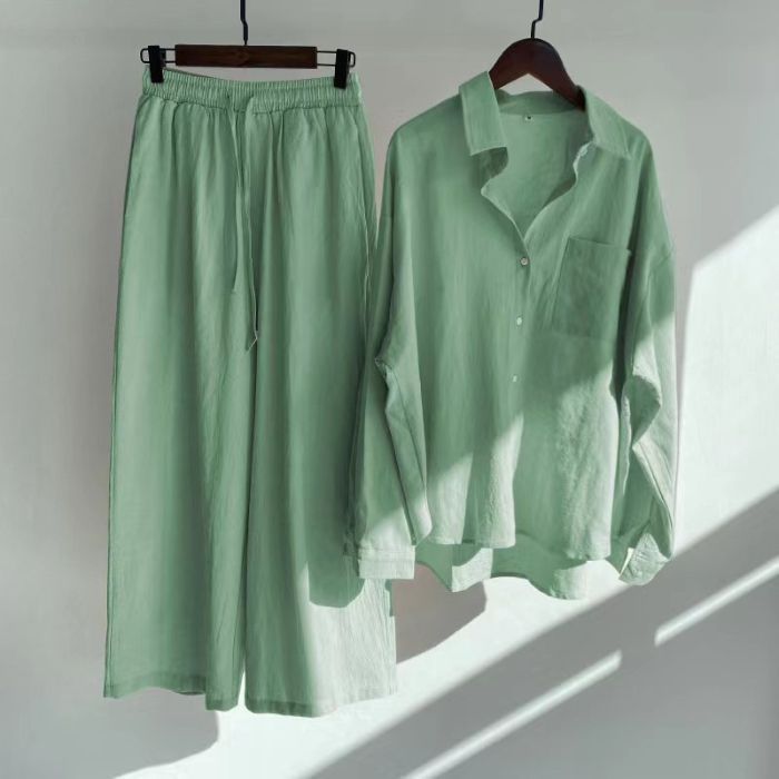Conjunto Retro de Duas Peças para Descansar