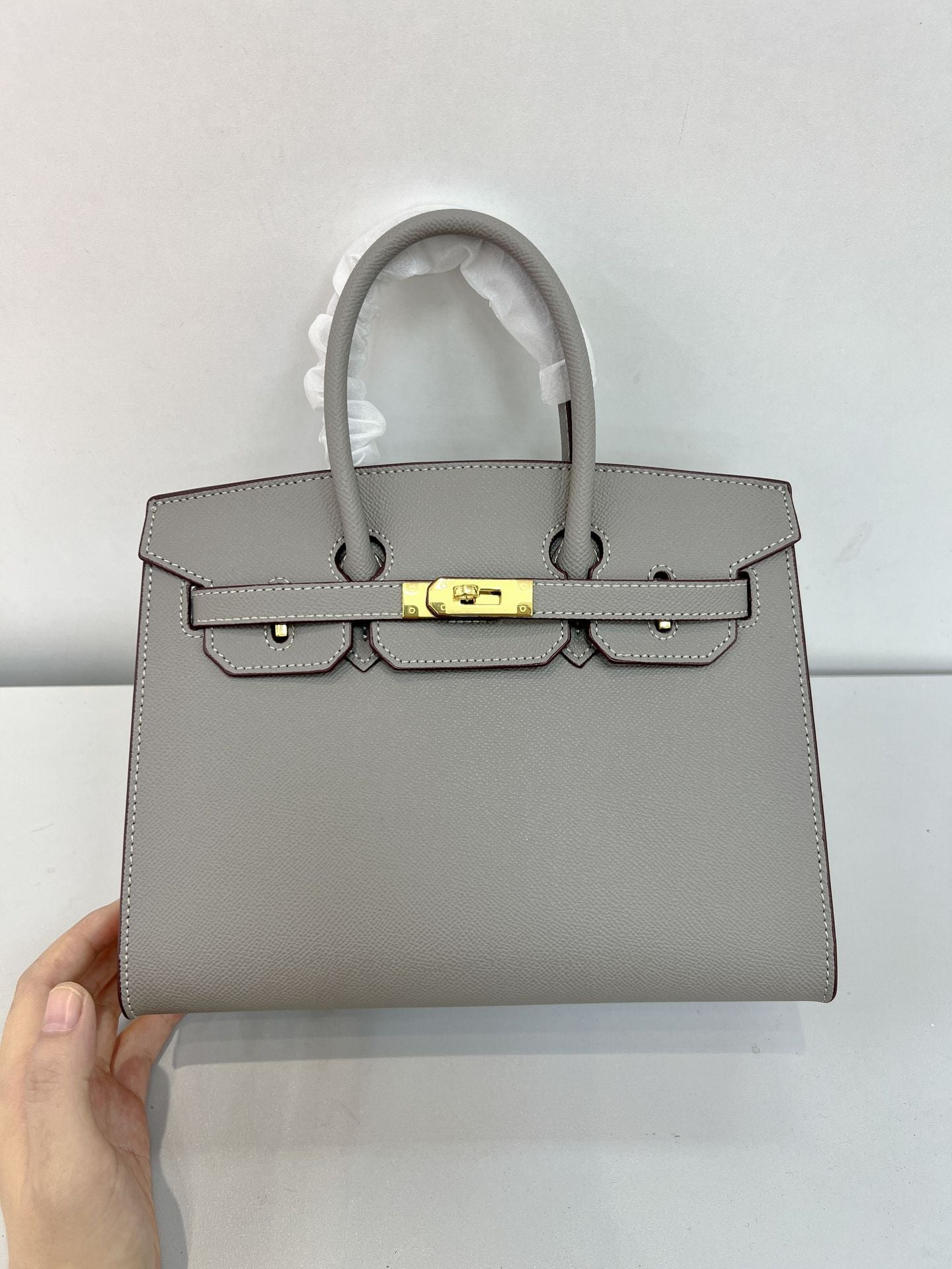 Retro Hard-Shell PVC Shoulder Handbag